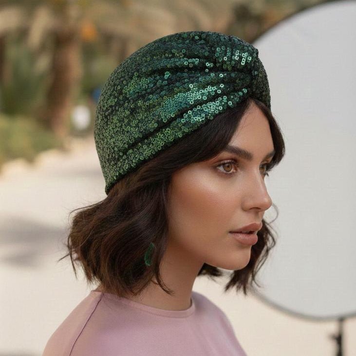 Green Diamond - SOUFIA Headwear